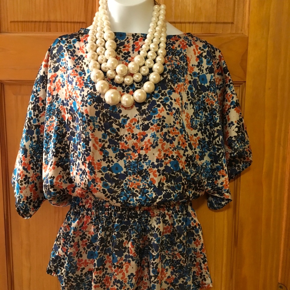 Xhilaration Flowered Shirt